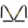 Kit de cintos de sim racing SABELT SIM RACING, cinto de 4 pontos, com kit de montagem, compatível com séries P, S e X - preto