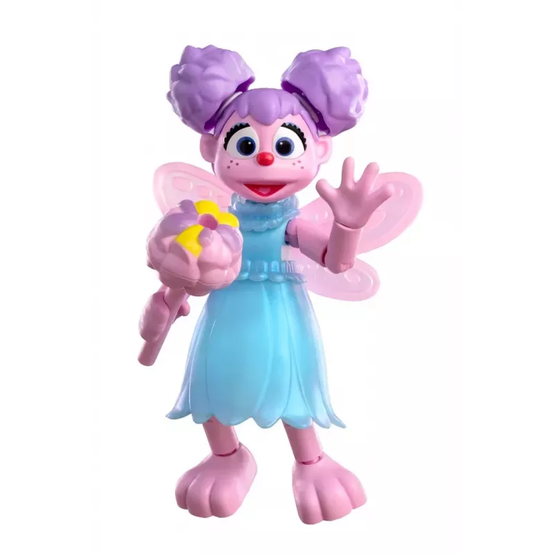 Figura colecionável Blokees Sesame Street Figures preCOOL S2 - Abby Cadabby