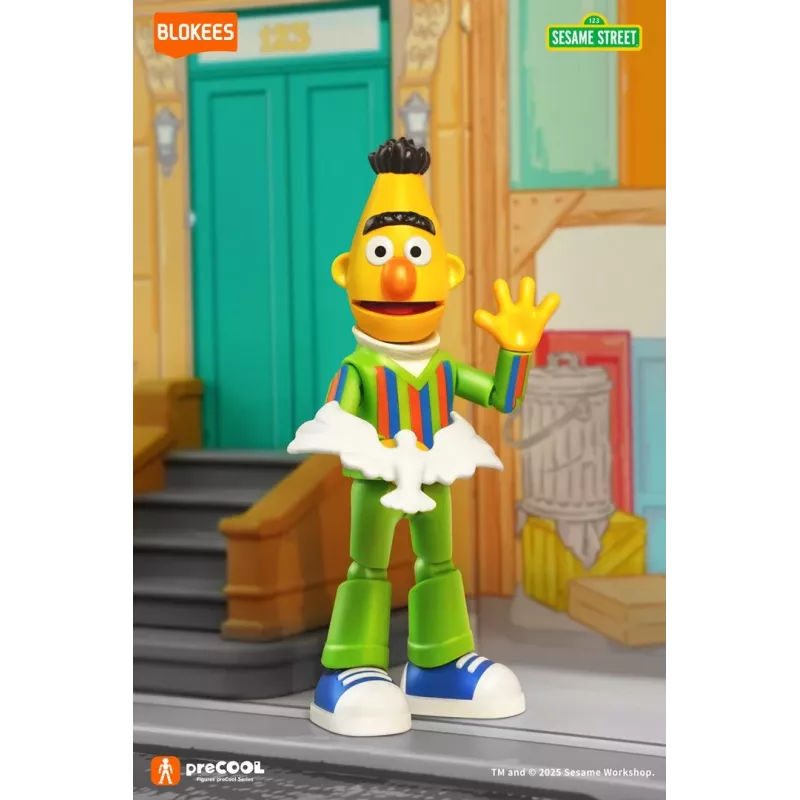 Figura de construção colecionável BLOKEES Sesame Street Figures preCOOL S1 - Bert
