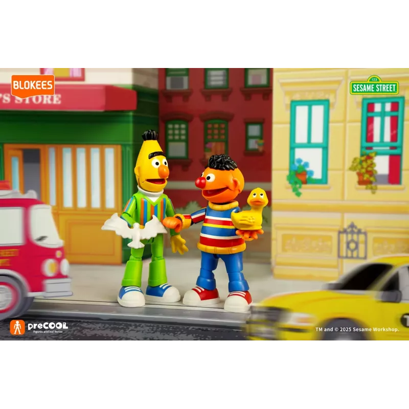 Figura de construção colecionável BLOKEES Sesame Street Figures preCOOL S1 - Bert