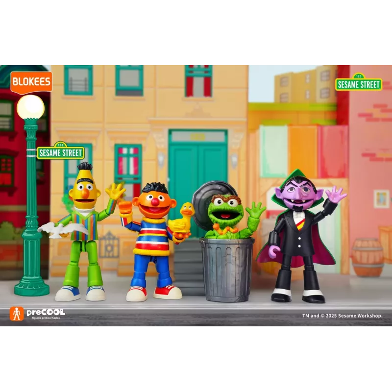 Figura de construção colecionável BLOKEES Sesame Street Figures preCOOL S1 - Bert