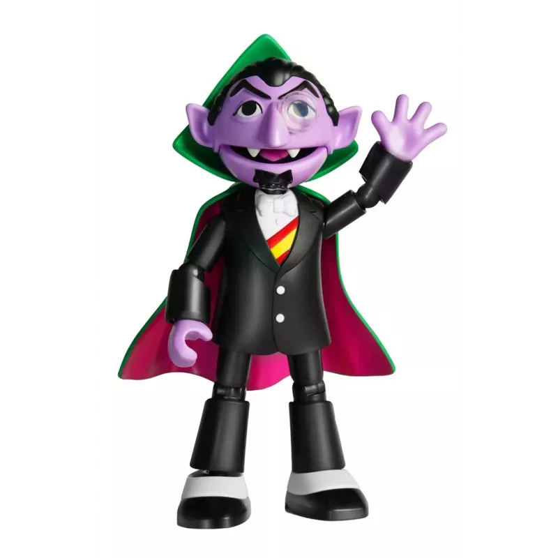 Figura de construção colecionável BLOKEES SESAME STREET FIGURES preCOOL S1 - COUNT VON COUNT