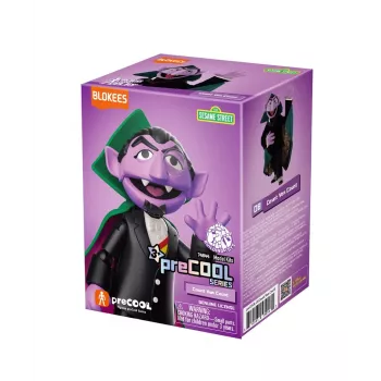 Figura de construção colecionável BLOKEES SESAME STREET FIGURES preCOOL S1 - COUNT VON COUNT