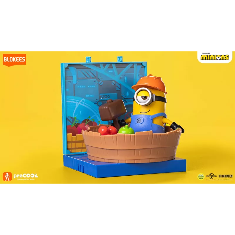 Figura de construção colecionável BLOKEES MINIONS preCOOL S1 - STUART THE JELLY MAKER