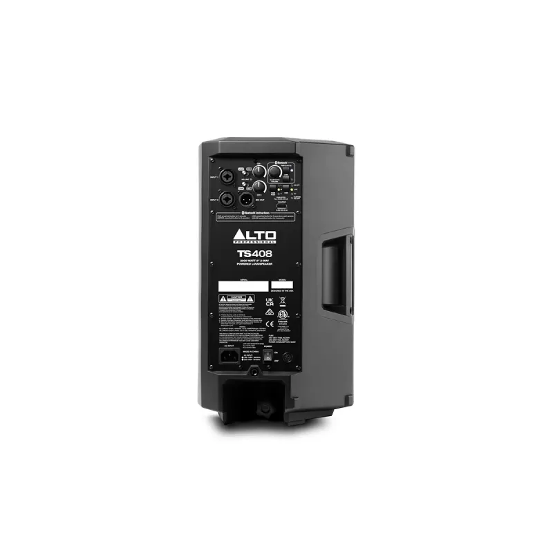ALTO PROFESSIONAL TS 408 - Altifalante ativo de 2 vias 8 polegadas 2000 Watt com Bluetooth, DSP e controlo por app