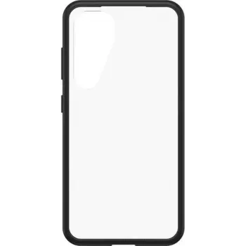 OtterBox React Series capa para Samsung Galaxy S24, Black Crystal