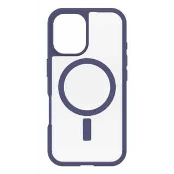 OtterBox React Capa MagSafe para Apple iPhone 16 Space Cadet Clear/Purple (77-96247)