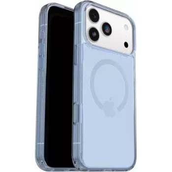 Capa OtterBox Symmetry Series Clear MagSafe para iPhone 17 Pro Max - azul