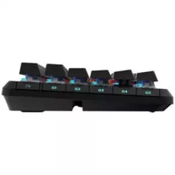 Corsair Vanguard 96 teclado gaming sem fios, mecânico, RGB, ecrã LCD, layout DE - preto
