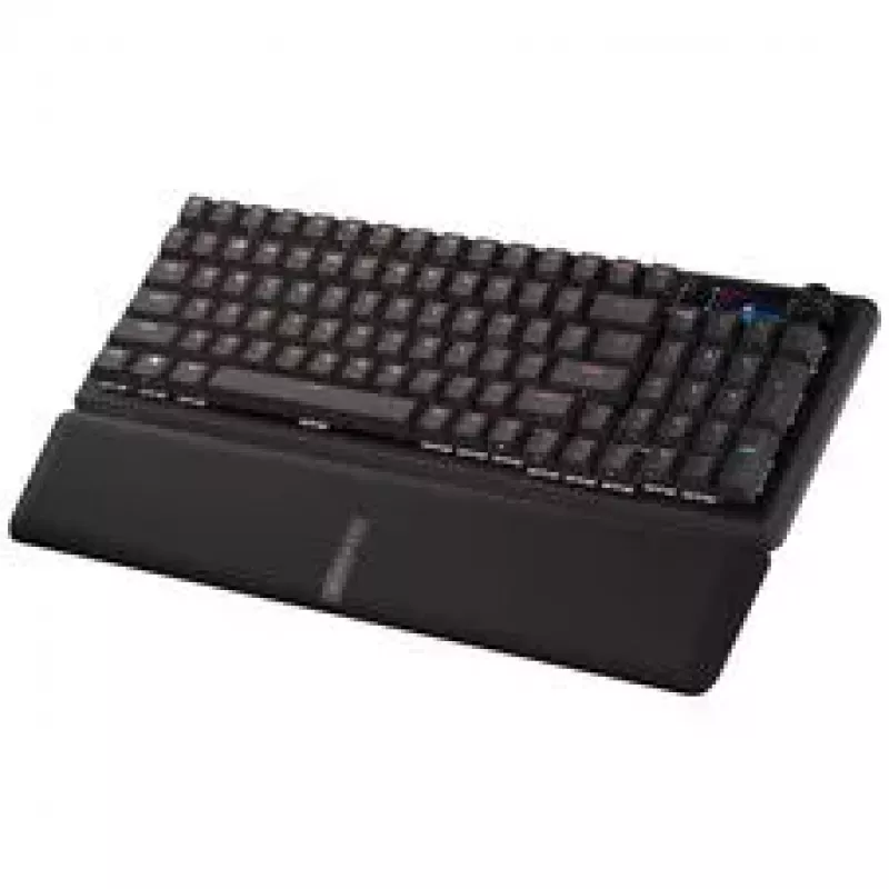 Corsair Vanguard 96 teclado gaming sem fios, mecânico, RGB, ecrã LCD, layout DE - preto