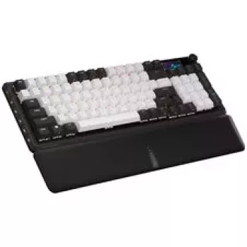 Corsair VANGUARD 96 teclado gaming, mecânico, RGB, 8000 Hz - MLX Plasma Switches, ISO (DE), preto/branco