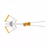 Antena VHF TELEVES Yagi V BIII, 5 elementos, 174-230 MHz, 7,5 dBi, ficha F, exterior, Preto