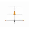 Antena VHF TELEVES Yagi V BIII, 5 elementos, 174-230 MHz, 7,5 dBi, ficha F, exterior, Preto