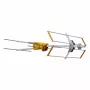 Antena VHF TELEVES Yagi V BIII, 5 elementos, 174-230 MHz, 7,5 dBi, ficha F, exterior, Preto