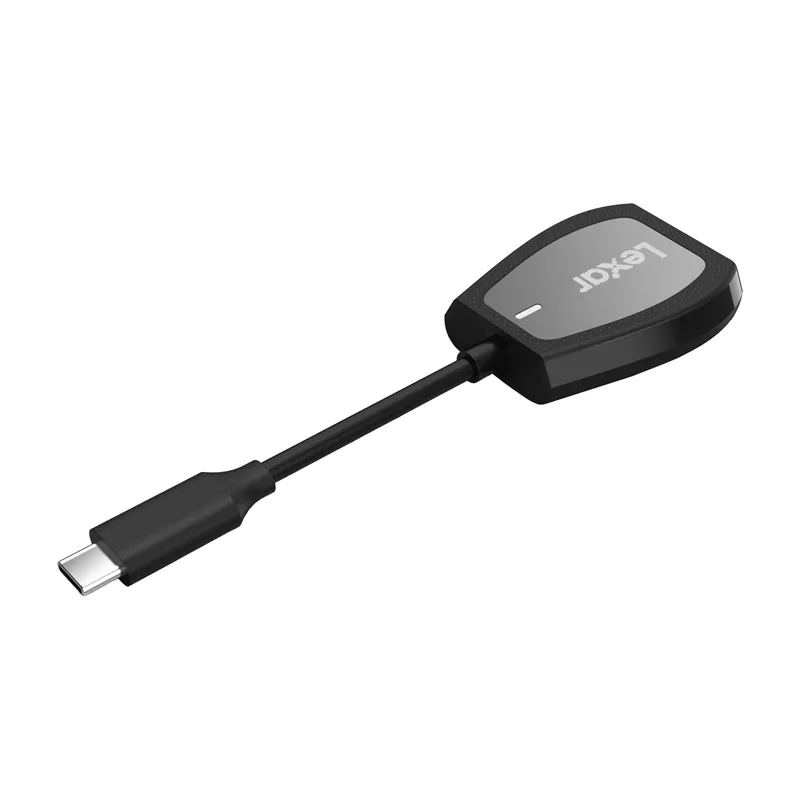 Lexar Leitor de Cartões de Memória SD/microSD Dual-Slot, USB-C