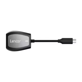 Lexar Leitor de Cartões de Memória SD/microSD Dual-Slot, USB-C