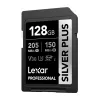 Lexar Professional SILVER PLUS SDXC 128GB Cartão de Memória UHS-I U3 V30