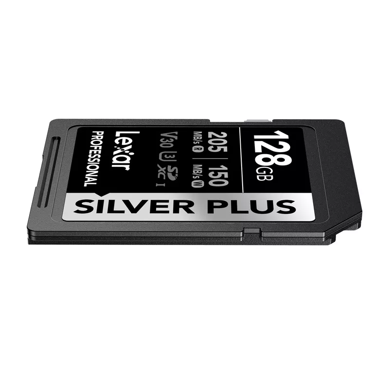 Lexar Professional SILVER PLUS SDXC 128GB Cartão de Memória UHS-I U3 V30