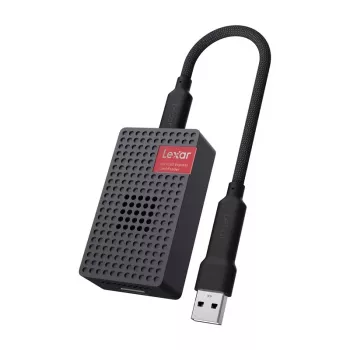 Lexar RW540 Leitor de Cartões microSD Express USB 3.2 Gen 2 Type-C Cinzento Escuro