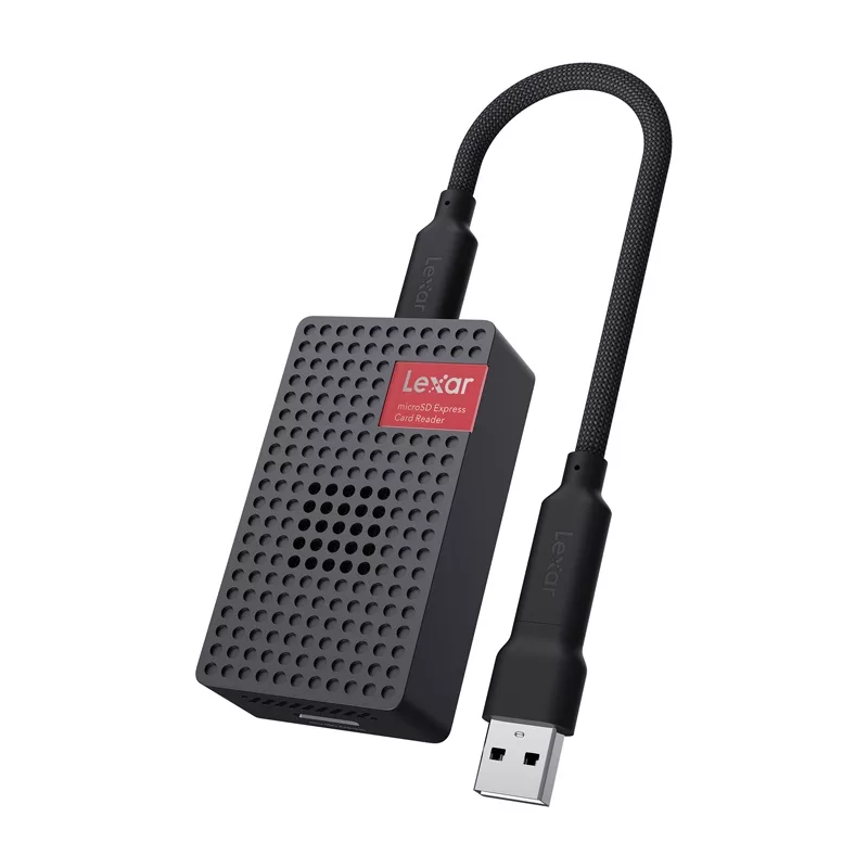 Lexar RW540 Leitor de Cartões microSD Express USB 3.2 Gen 2 Type-C Cinzento Escuro
