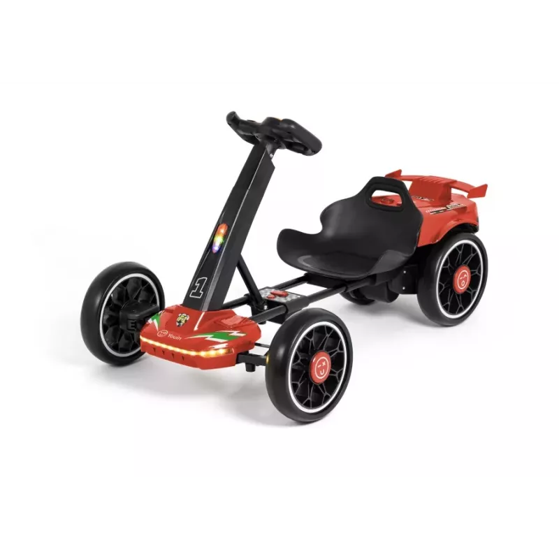 YOUIN e-Kart Vermelho - Acessório Go-Kart Hoverboard para Hoverboards de 6,5 polegadas a 10 polegadas