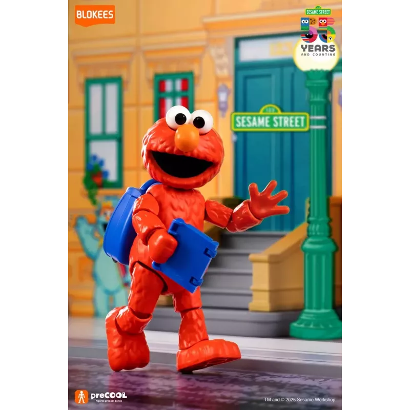 BLOKEES SESAME STREET FIGURES preCOOL S2 - Figura de construção ELMO