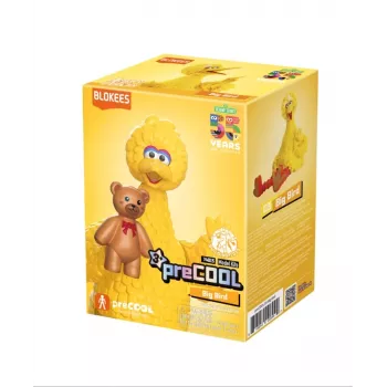 BLOKEES Sesame Street Figures preCOOL S2 - Figura de construção colecionável Big Bird
