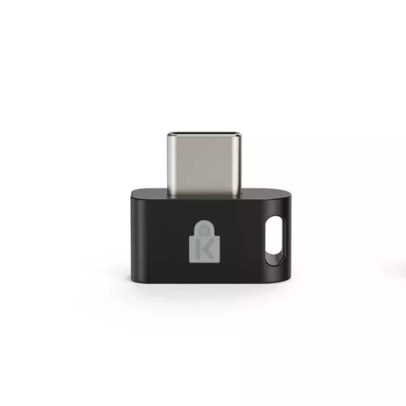 Kensington VeriMark IT 2.0 Leitor de impressões digitais, USB-C, FIDO2, Windows Hello, preto