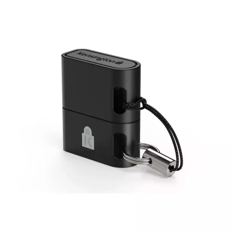 Kensington VeriMark IT 2.0 Leitor de impressões digitais, USB-C, FIDO2, Windows Hello, preto