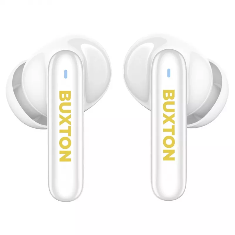Buxton BTW 7200 Tuya auriculares sem fios intra-auriculares com estojo de carregamento, brancos