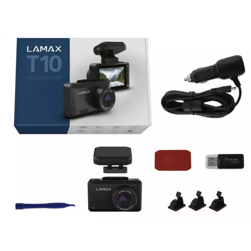 Dash Cam LAMAX T10 GPS 4K Wi-Fi