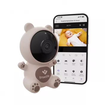 Intercomunicador de bebé inteligente TrueLife NannyCam S3