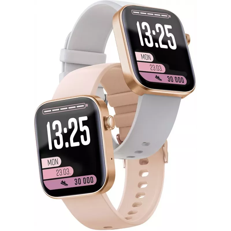Smartwatch LAMAX BCool2 Plus 1,8 polegadas ecrã tátil TFT dourado