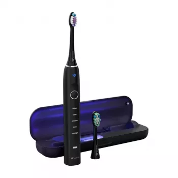 Escova de dentes sónica TrueLife SonicBrush Clean70 UV, preta
