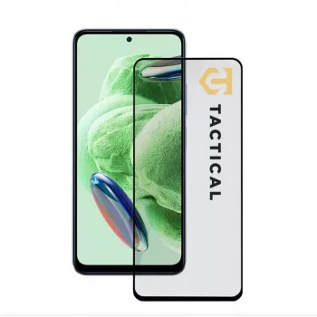 Tactical Glass Shield 5D para Xiaomi Redmi Note 12 5G preto