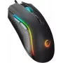 Rato gaming Rampage SMX-R44V2 12800 DPI RGB LED 1kHz HUANO Macro preto