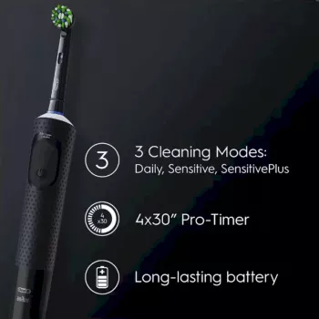 Oral-B Vitality Pro Clean CrossAction escova de dentes elétrica, preto