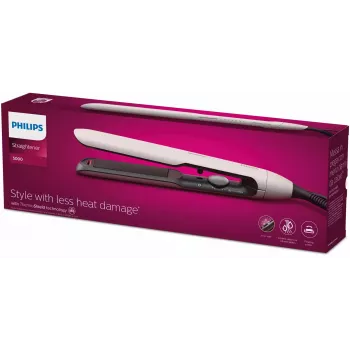 Alisador de cabelo Philips 5000 Series BHS515/00, Warm White, cabo de 1,8 m