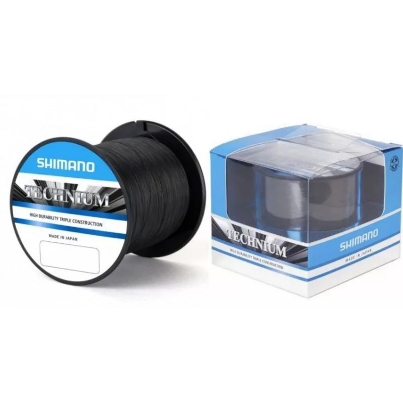 Fio de pesca monofilamento Shimano Technium Invisitec 0,255 mm 300 m 6,10 kg cinzento