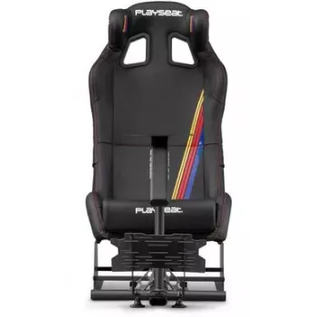 Assento simulador de corridas Playseat Evolution PRO NASCAR - dobrável, pele PU - preto