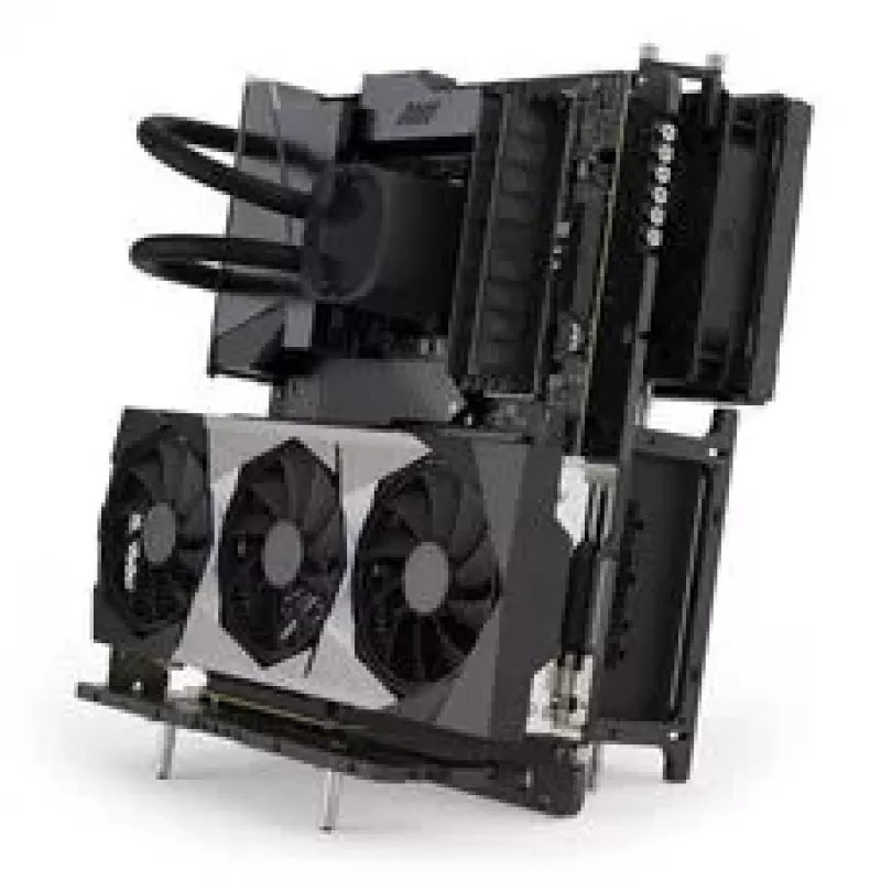 Streacom BC1 Vertical GPU Kit - Cinzento Titan