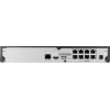 Hanwha Vision Gravador de Vídeo em Rede 8 Canais IP H.265 60Mbps sem Disco Rígido HDMI PoE Switch