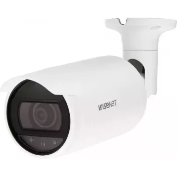 HANWHA 1/2.8 Polegadas Câmara de Rede Bullet - Dia/Noite - 3,3-10,3 mm - 2560x1440 Infravermelho - IP66 - PoE