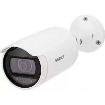 HANWHA 1/2.8 Polegadas Câmara de Rede Bullet - Dia/Noite - 3,3-10,3 mm - 2560x1440 Infravermelho - IP66 - PoE