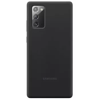 Samsung Galaxy Note 20 / Note 20 5G Capa de Silicone Preta