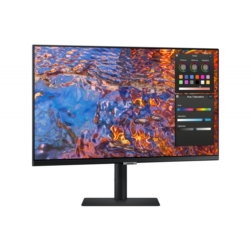 Monitor Samsung ViewFinity S80PB 27 polegadas 4K UHD IPS - 3840x2160, 400cd/m², 5ms, 60Hz, Anti-Reflexo, USB-C 90W PD