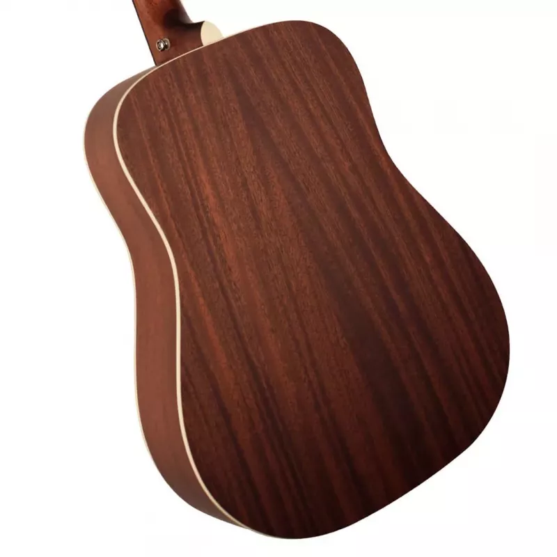 Cort Earth 70 BR guitarra acústica - Dreadnought, tampo maciço em abeto Sitka, fundo e ilhargas em mogno, Natural Satin