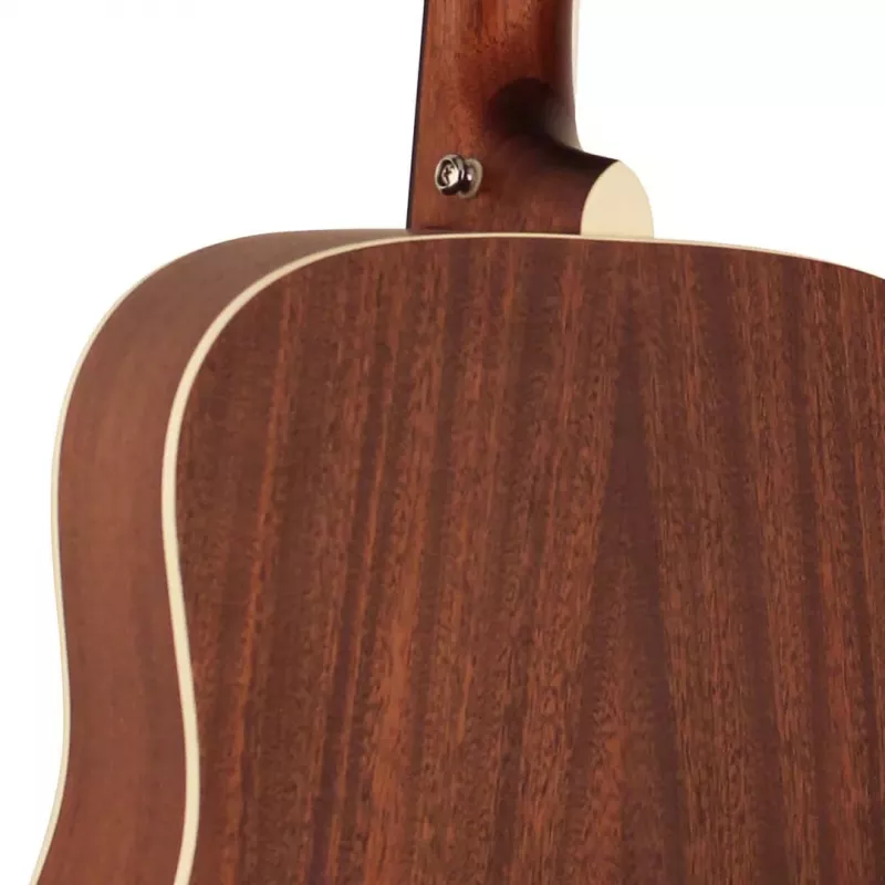 Cort Earth 70 BR guitarra acústica - Dreadnought, tampo maciço em abeto Sitka, fundo e ilhargas em mogno, Natural Satin