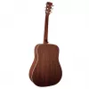 Cort Earth 70 BR guitarra acústica - Dreadnought, tampo maciço em abeto Sitka, fundo e ilhargas em mogno, Natural Satin
