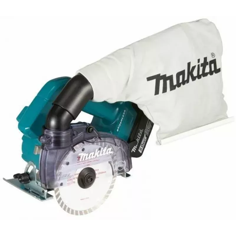 Makita DCC500RTE 18V LXT Cortador universal potente sem escovas 125mm 8800 RPM